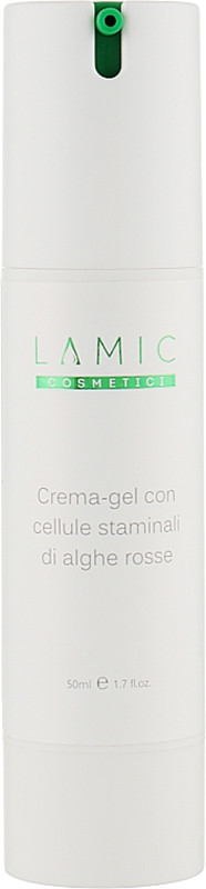 Крем-гель со стволовыми клетками красных водорослей Crema-gel con cellule staminali di alghe rosse Lamic, 50 мл