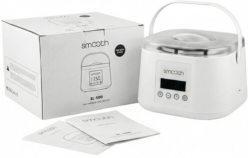 Воскоплав для віску для віску SMOOTH EL-500 WHITE на 100 вт. 500 мл 