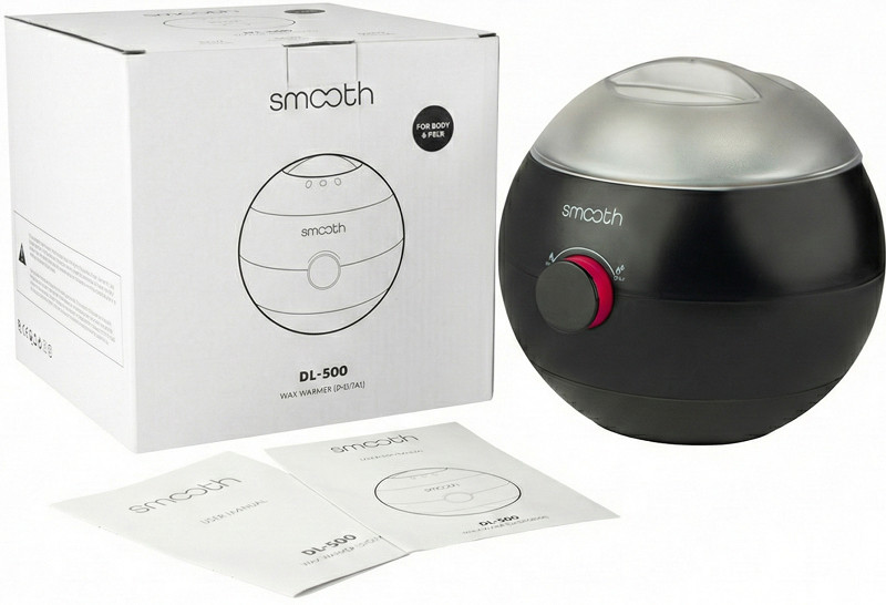 Воскоплав для воска SMOOTH DL-500 BLACK на 100 вт. 500 мл  Фото 3 