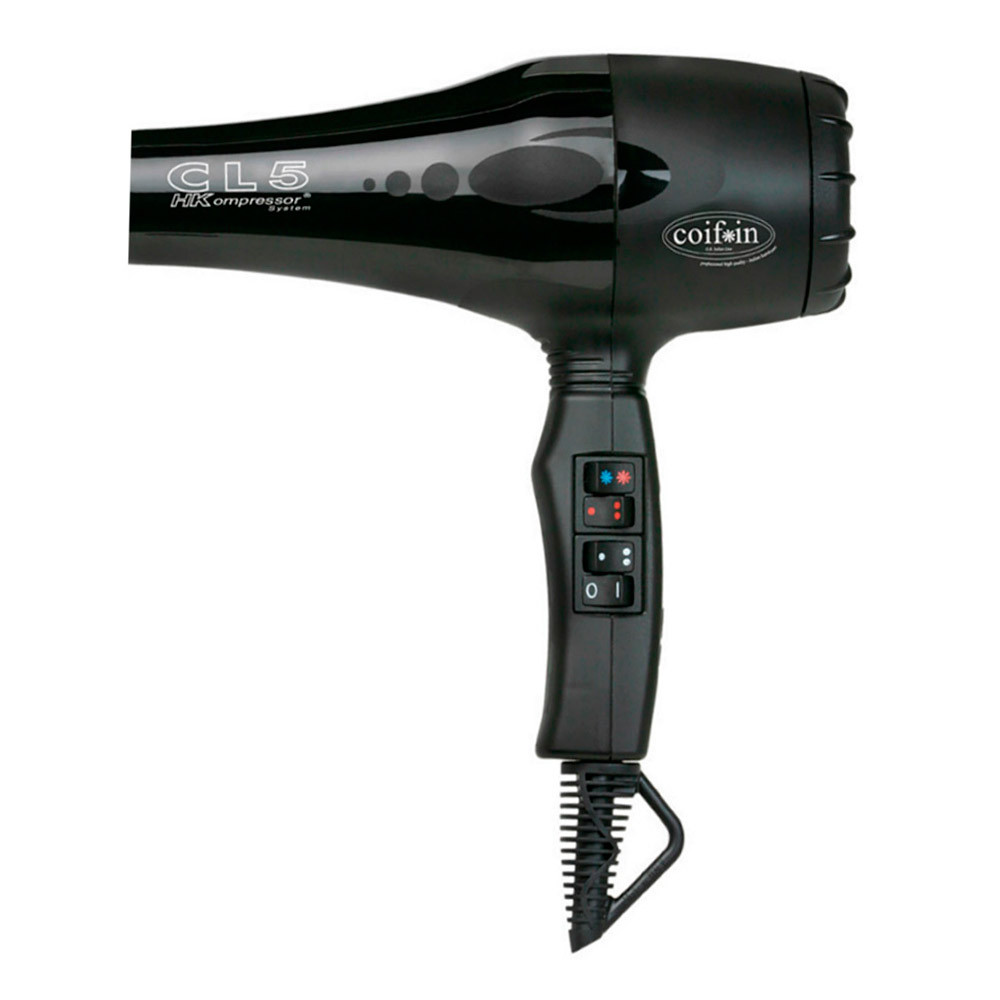 Фен для волосся чорний CL5R Coif*in на beauty-prof.com Фен для волосся чорний CL5R Coif*in
