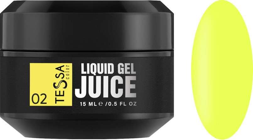 Рідкий гель Liquid gel Liquid gel Juice 02 Tessa, 15 мл
