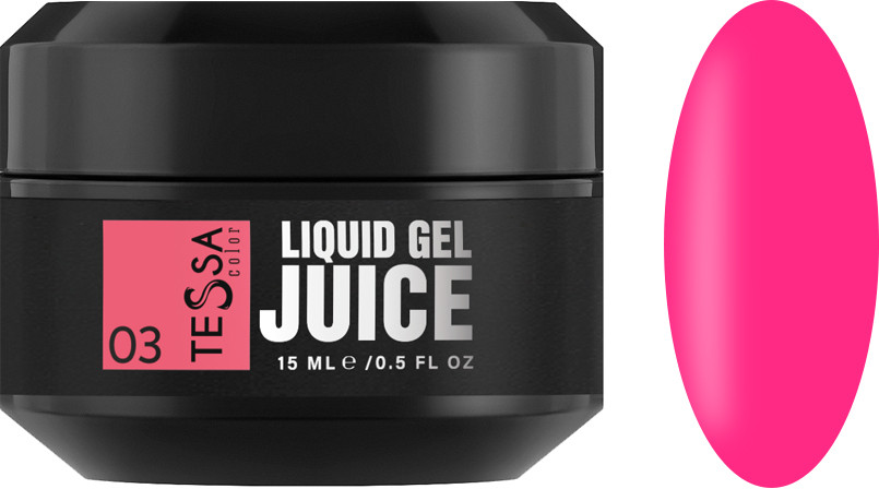 Рідкий гель Liquid gel Juice 03 Juice 03 Tessa, 15 мл