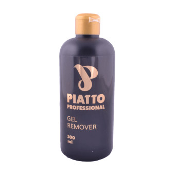 Жидкость для снятия гель-лака и биогеля "Gel Remover" 500 мл Piatto*