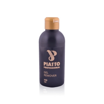Жидкость для снятия гель-лака и биогеля "Gel Remover" 250 мл Piatto*