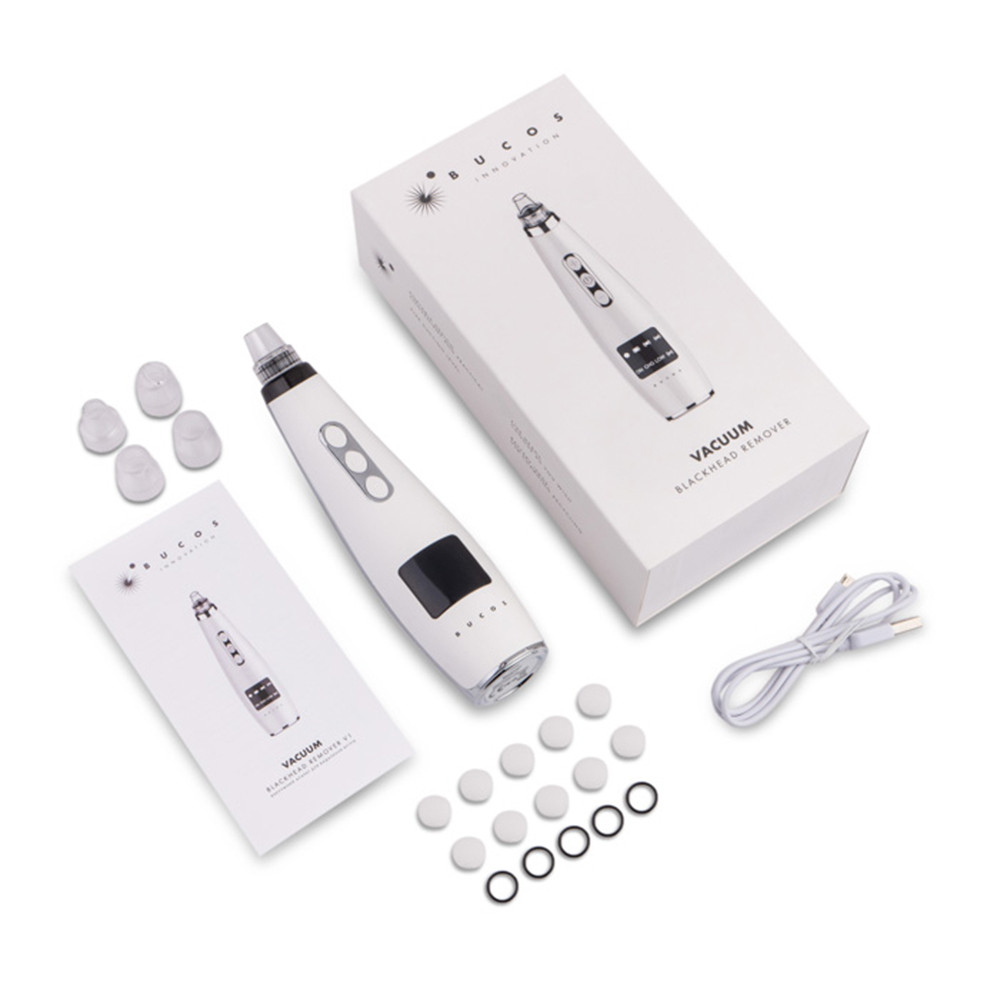 Вакуумный аппарат для удаления угрей - Bucos Vacuum Blackhead remover V2  Фото 4 