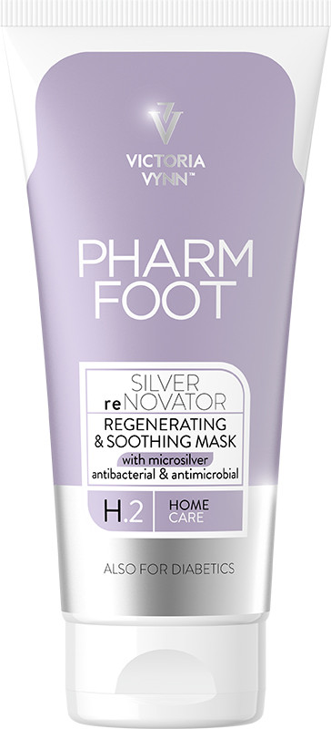 Маска заспокійлива та регенерувальна для ніг із мікросріблом Silver Renovator Pharm Foot, 75 мл
