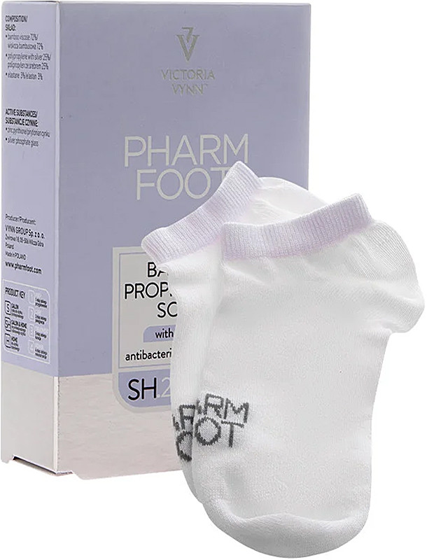 Носки бамбуковые профилактические с микросеребром размер 35-38 Pharm Foot
