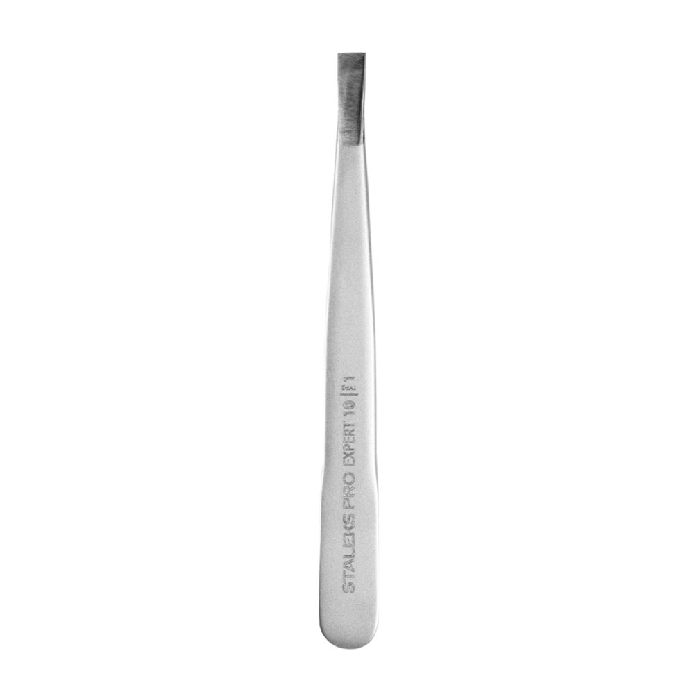 Пинцет для бровей EXPERT 10 TYPE 1 (широкие прямые кромки) СТАЛЕКС* на beauty-prof.com Пинцет для бровей EXPERT 10 TYPE 1 (широкие прямые кромки) СТАЛЕКС*