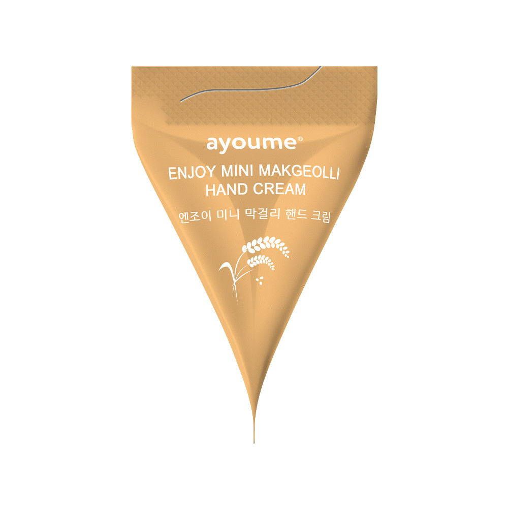 Крем для рук з екстрактом Макколлі Enjoy Mini Makgeolli Hand Cream Ayoume, 3 г