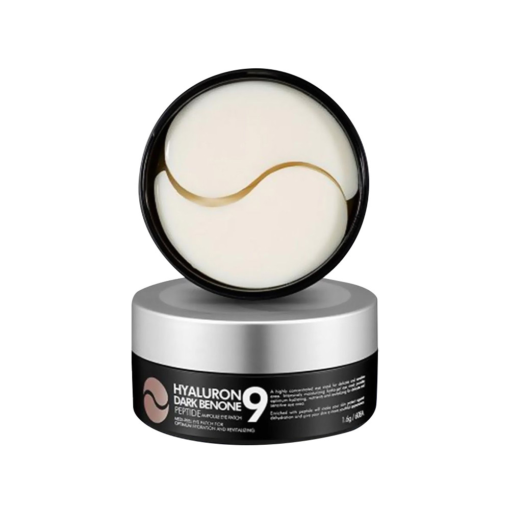 Гидрогелевые патчи от тёмных кругов Hyaluron Dark Benone Peptide 9 Ampoule Eye Patch Medi-Peel 60 шт