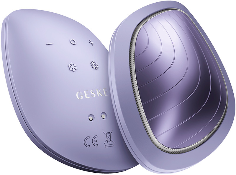 Звукова маска тепло та холод GESKE Sonic Warm & Cool Mask 9 в 1 фіолетовий  Фото 3 