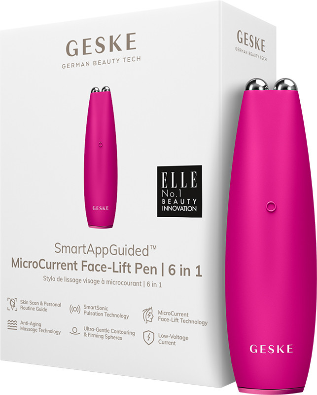 Микротоковая ручка для подтяжки лица GESKE MicroCurrent Face-Lift Pen 6 в 1 сиреневый на beauty-prof.com Микротоковая ручка для подтяжки лица GESKE MicroCurrent Face-Lift Pen 6 в 1 сиреневый