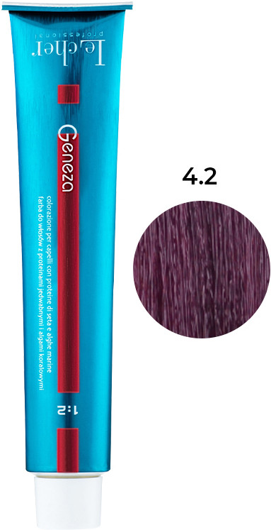 Крем-краска для волос Geneza 4.2 (4V) Le Cher, 100 мл