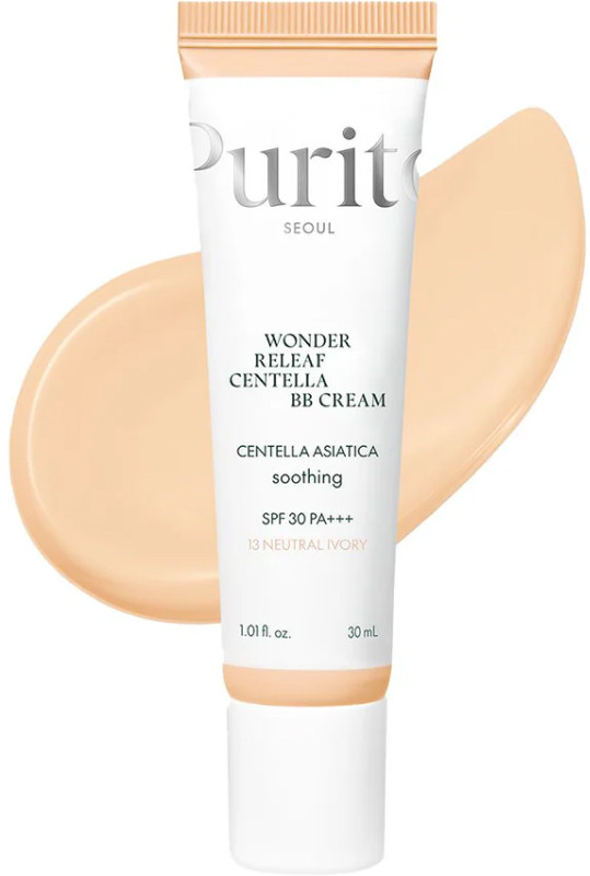 ВВ крем с экстрактом центеллы Purito Seoul Wonder Releaf Centella BB Cream (№13 Neutral Ivory), 30 мл  Фото 2 