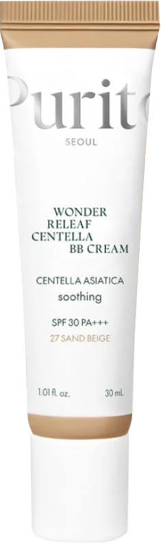 ВВ крем з екстрактом центелли Purito Seoul Wonder Releaf Centella BB Cream (№27 Sand Beige), 30 мл 