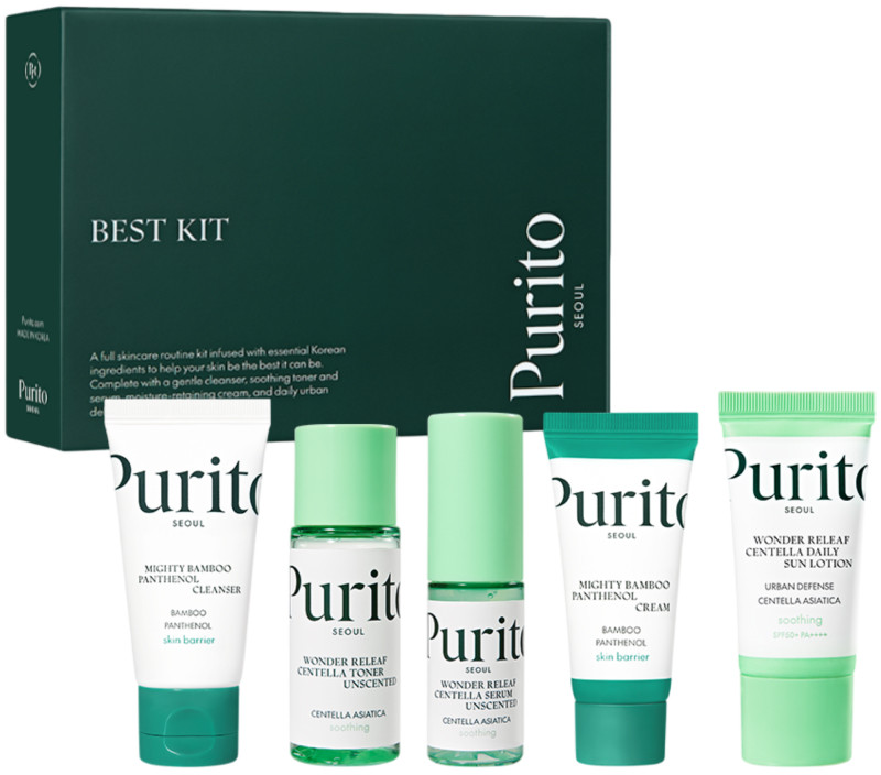 Набір мініатюр засобів Purito Seoul Best Kit на beauty-prof.com Фото 2 Набір мініатюр засобів Purito Seoul Best Kit Фото 2