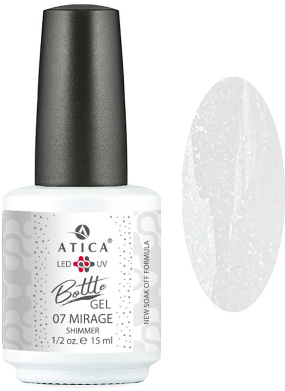 Рідкий гель укріплюючий Bottle Gel №07 Mirage Atica, 15 мл