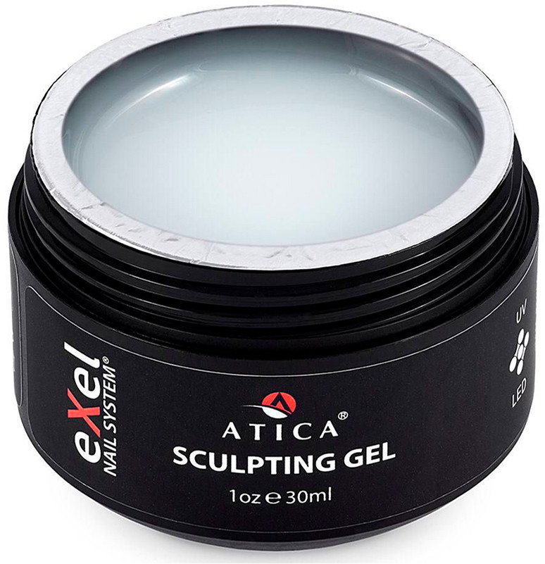 Моделирующий гель Sculpting Gel Cloud White Atica, 30 мл