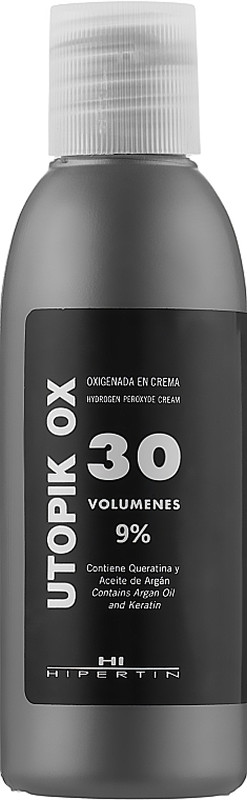 Окислювач Utopik-OX 30 об'ємів 9% HIPERTIN, 100 мл