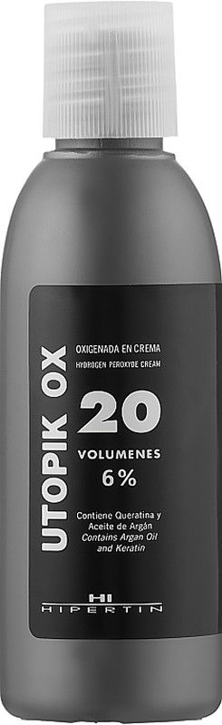 Окислитель Utopik-OX 20 объемов 6% HIPERTIN, 100 мл