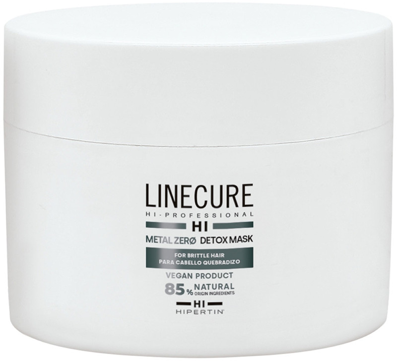 Маска для восстановления волос и защиты цвета Linecure Metal Zero Detox HIPERTIN, 250 мл