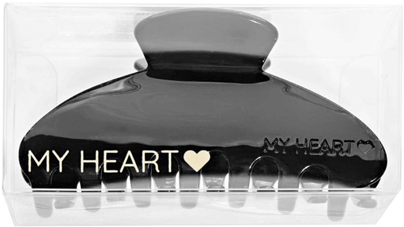 Крабик для волосся Чорна грація Barrette Clip Black grace MY HEART на beauty-prof.com Фото 2 Крабик для волосся Чорна грація Barrette Clip Black grace MY HEART Фото 2