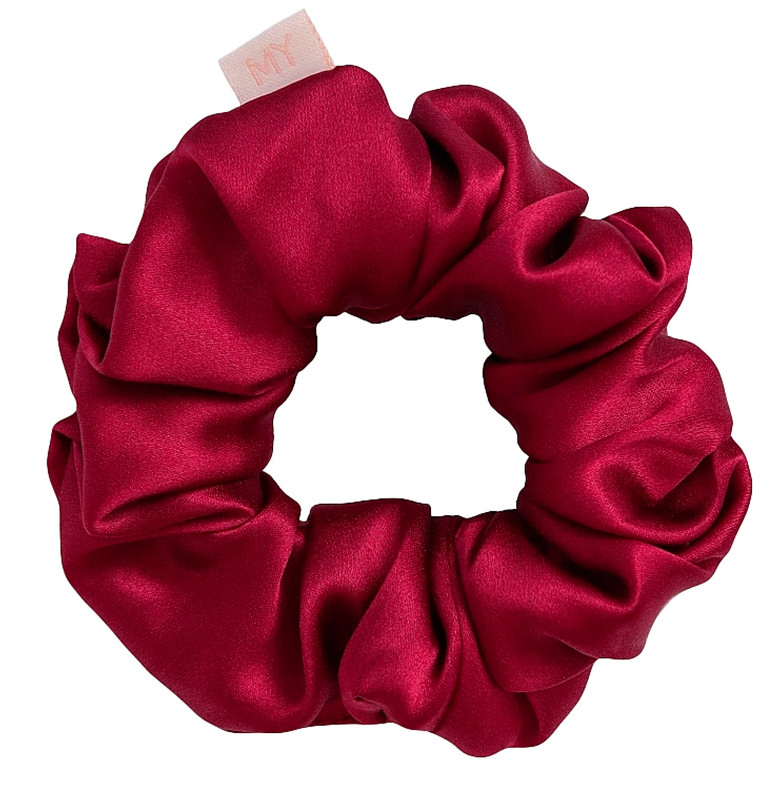 Резинка шовкова для волосся Королівський гранат Royal Pomegranate L MY HEART