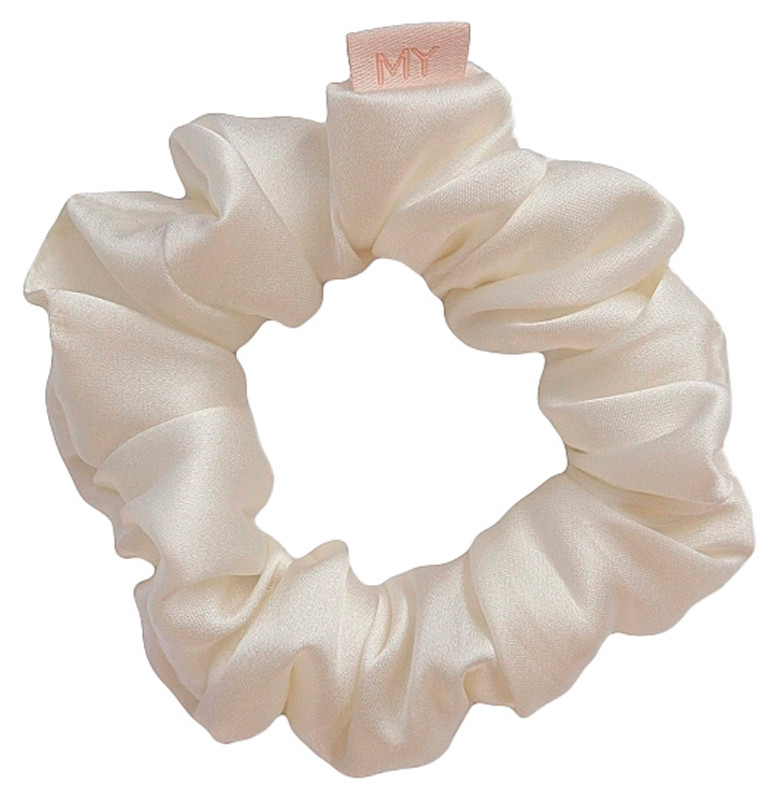 Резинка шелковая для волос Сливочные безе Creamy Meringue M MY HEART