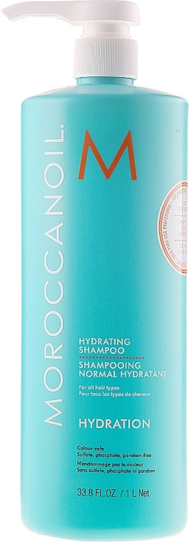 Шампунь увлажняющий восстанавливающий Moroccanoil, 1000 мл