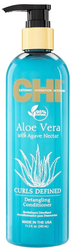 Кондиционер для вьющихся волос с алоэ вера Aloe Vera CHI, 340 мл