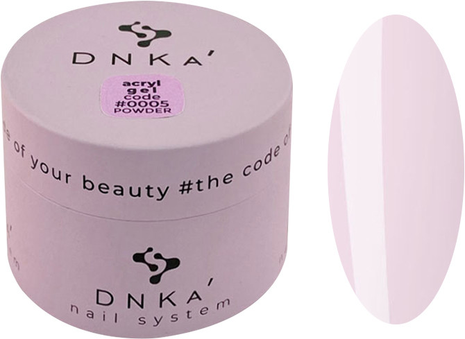 Аcryl Gel для нігтів DNKa, №0005 Powder 30 мл
