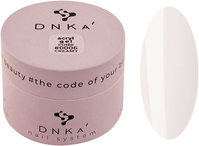 Аcryl Gel для ногтей DNKa, №0006 Creamy 30 мл