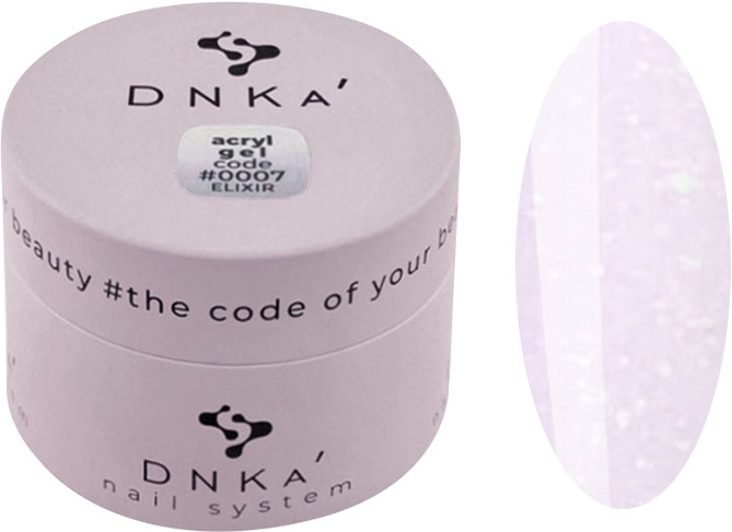 Аcryl Gel для нігтів DNKa, №0007 Elixir 30 мл