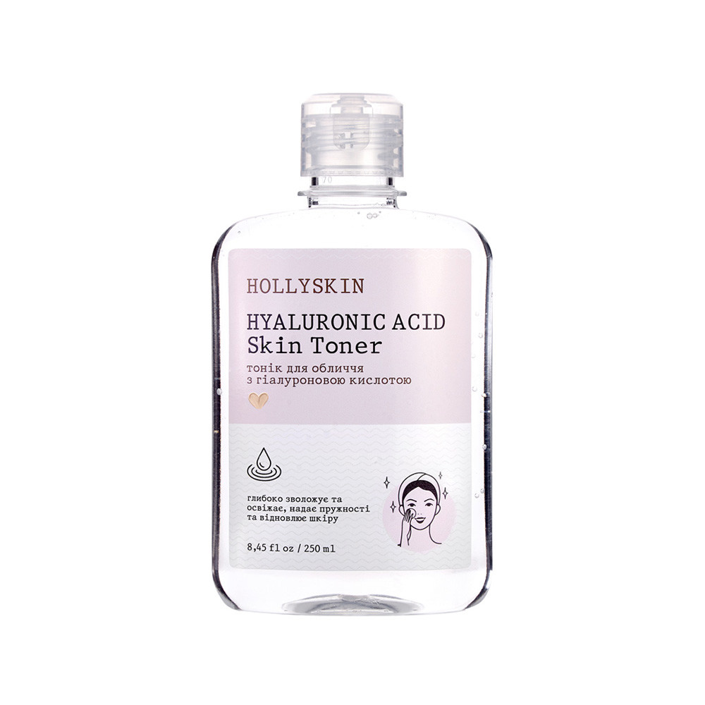 Тонік для обличчя Hyaluronic Acid Skin Toner HOLLYSKIN, 250 мл