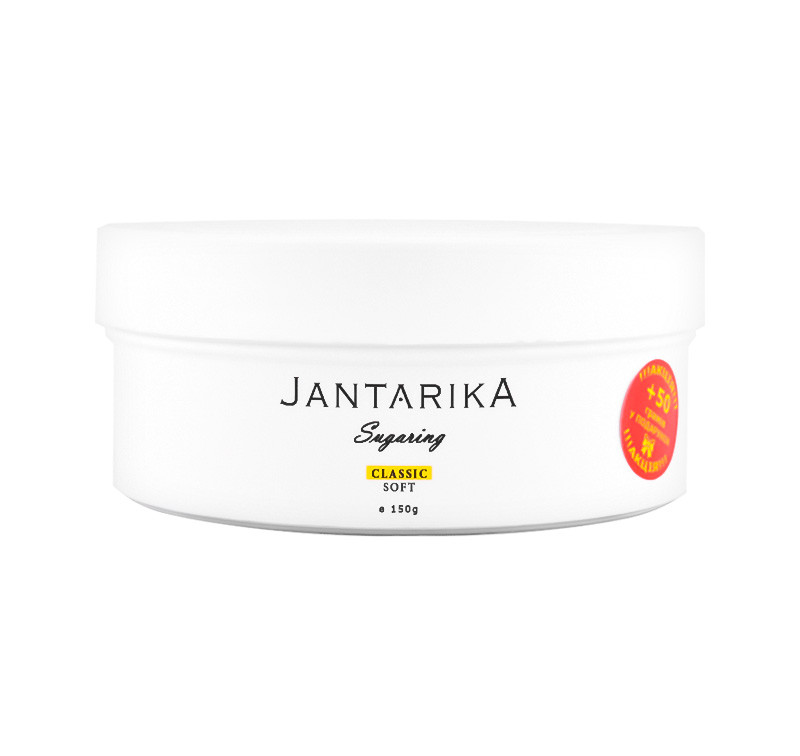 Паста для шугарингу класична м'яка Classik Soft Jantarika, 150 гр на beauty-prof.com Паста для шугарингу класична м'яка Classik Soft Jantarika, 150 гр