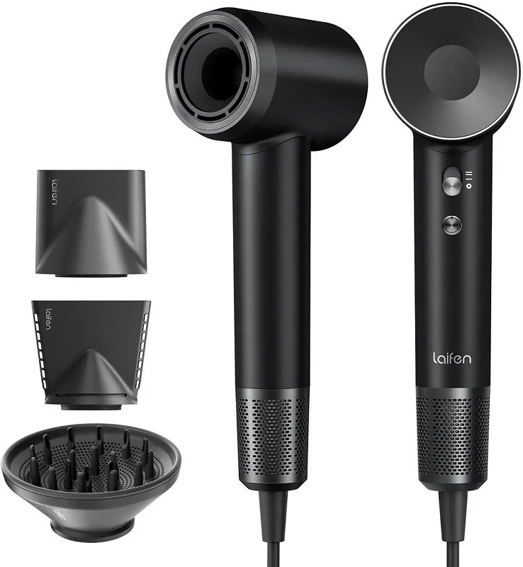 Фен для волосся з іонізацією Laifen Swift Special NЕW Black на beauty-prof.com Фен для волосся з іонізацією Laifen Swift Special NЕW Black