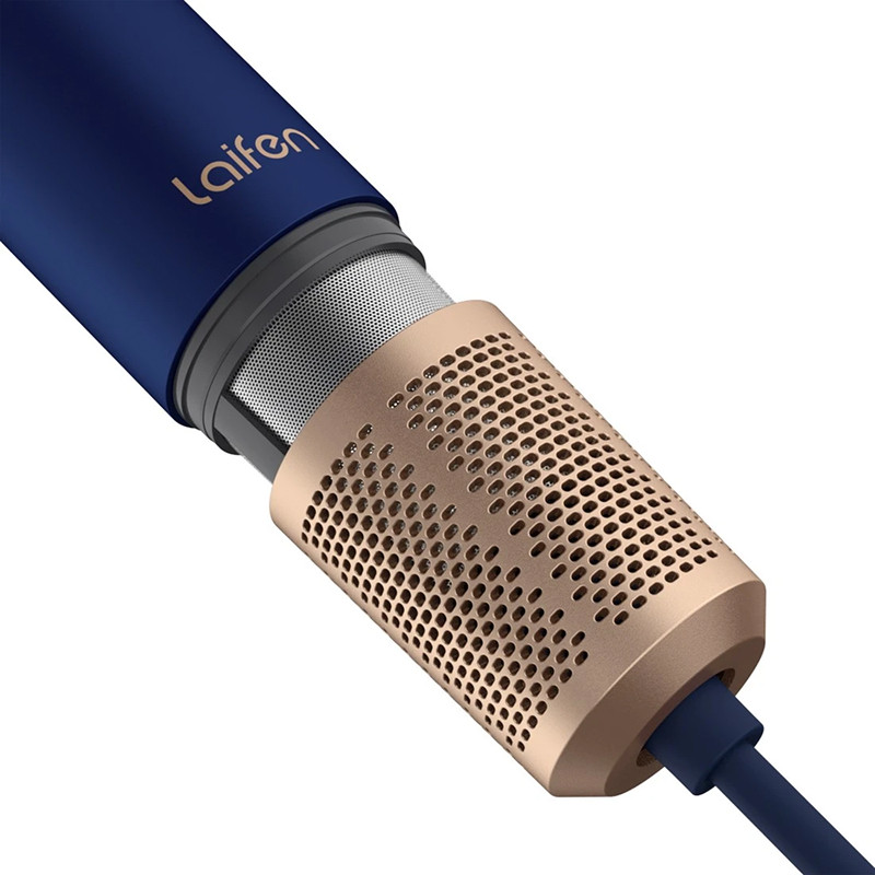 Фен для волосся з іонізацією Laifen Swift Premium Platinum Blue Фото 3