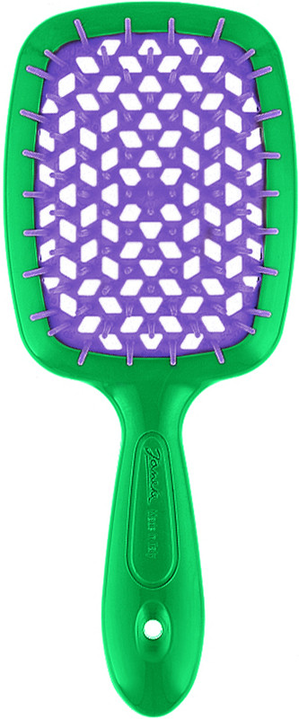 Щітка Superbrush зелена з фіолетовим Janeke на beauty-prof.com Щітка Superbrush зелена з фіолетовим Janeke