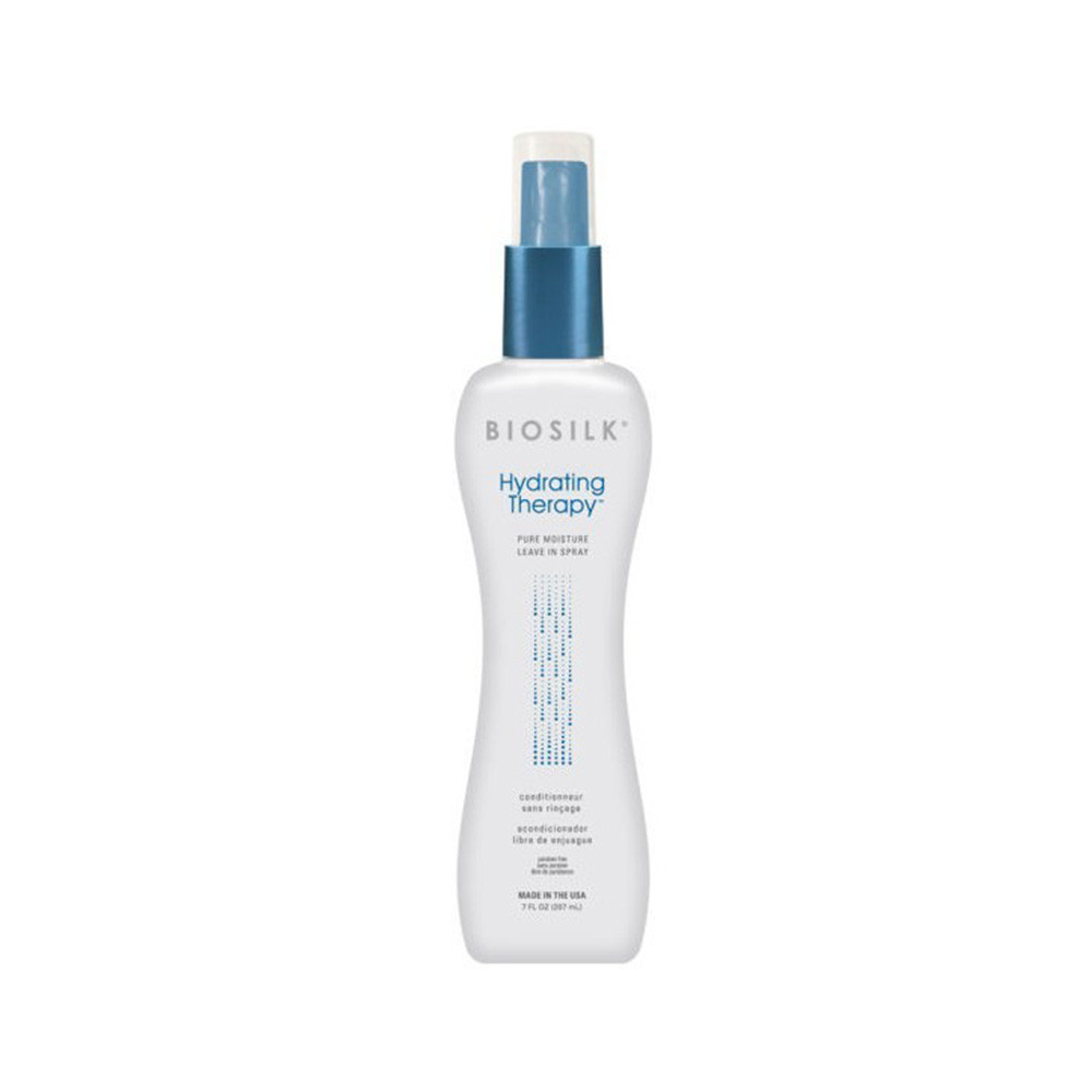 Спрей-кондиционер несмываемый увлажняющий волос Hydrating Therapy Pure Moisture Leave BioSilk, 207 мл на beauty-prof.com Спрей-кондиционер несмываемый увлажняющий волос Hydrating Therapy Pure Moisture Leave BioSilk, 207 мл