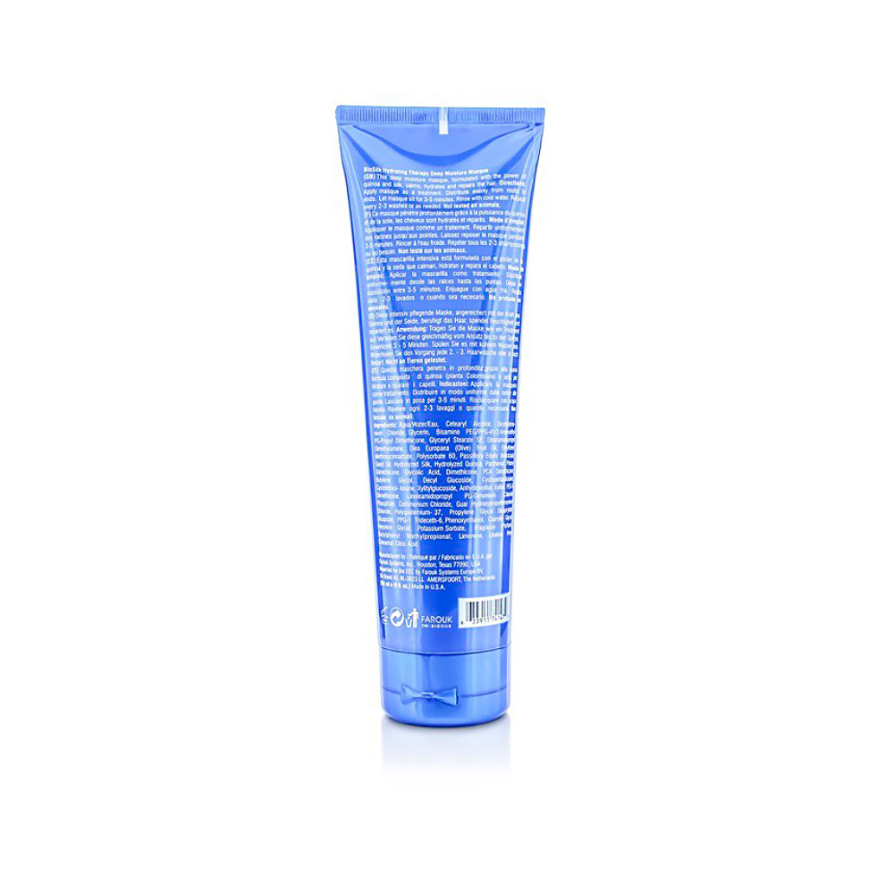 Маска для глибокого зволоження волосся BioSilk Hydrating Therapy Deep Moisture Masque 267 мл Фото 2
