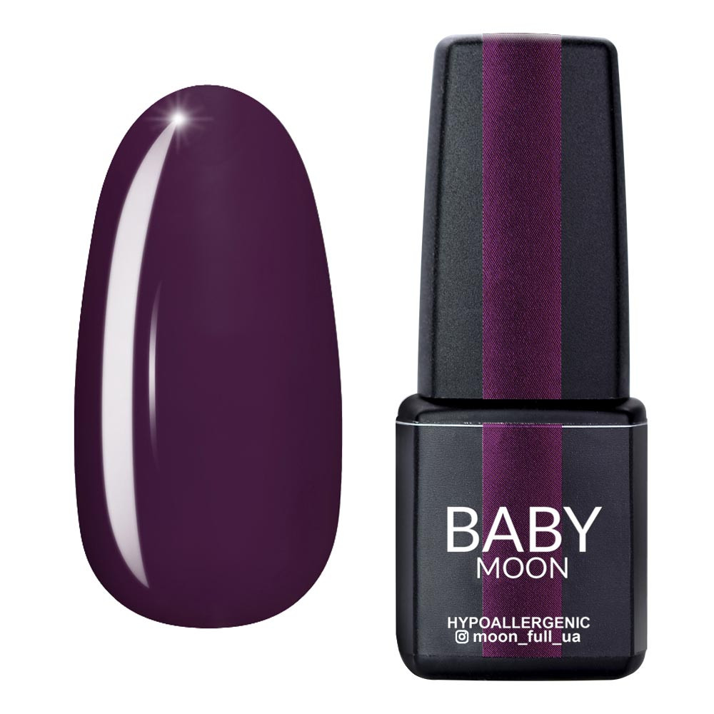 Гель-лак для нігтів Burgundy №06 Baby Moon, 6 мл