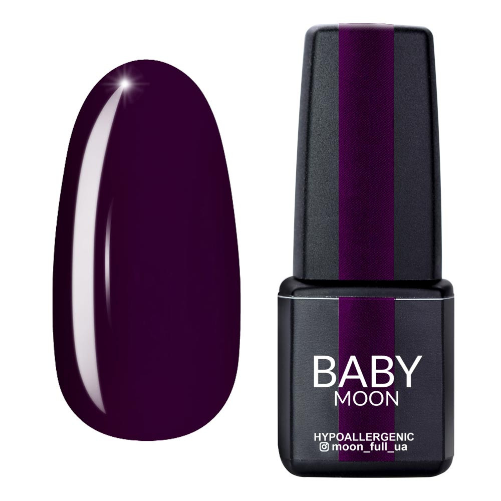 Гель-лак для нігтів Burgundy №11 Baby Moon, 6 мл
