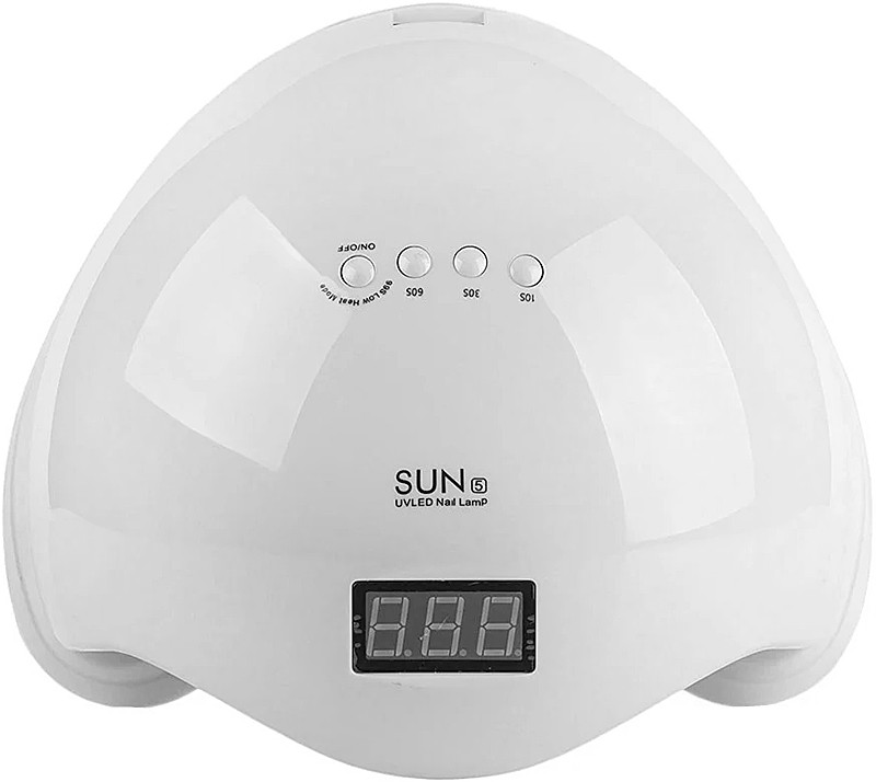 LED/UV Лампа SUN-5 гибридная (с дисплеем) WHITE 48 Вт Фото 2