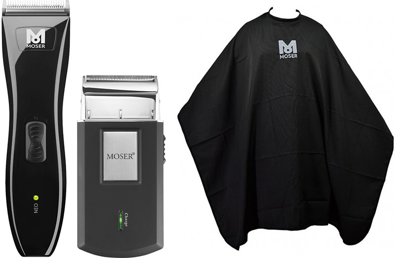 Набір для стрижки Moser NEO & Travel shaver 1886-0053