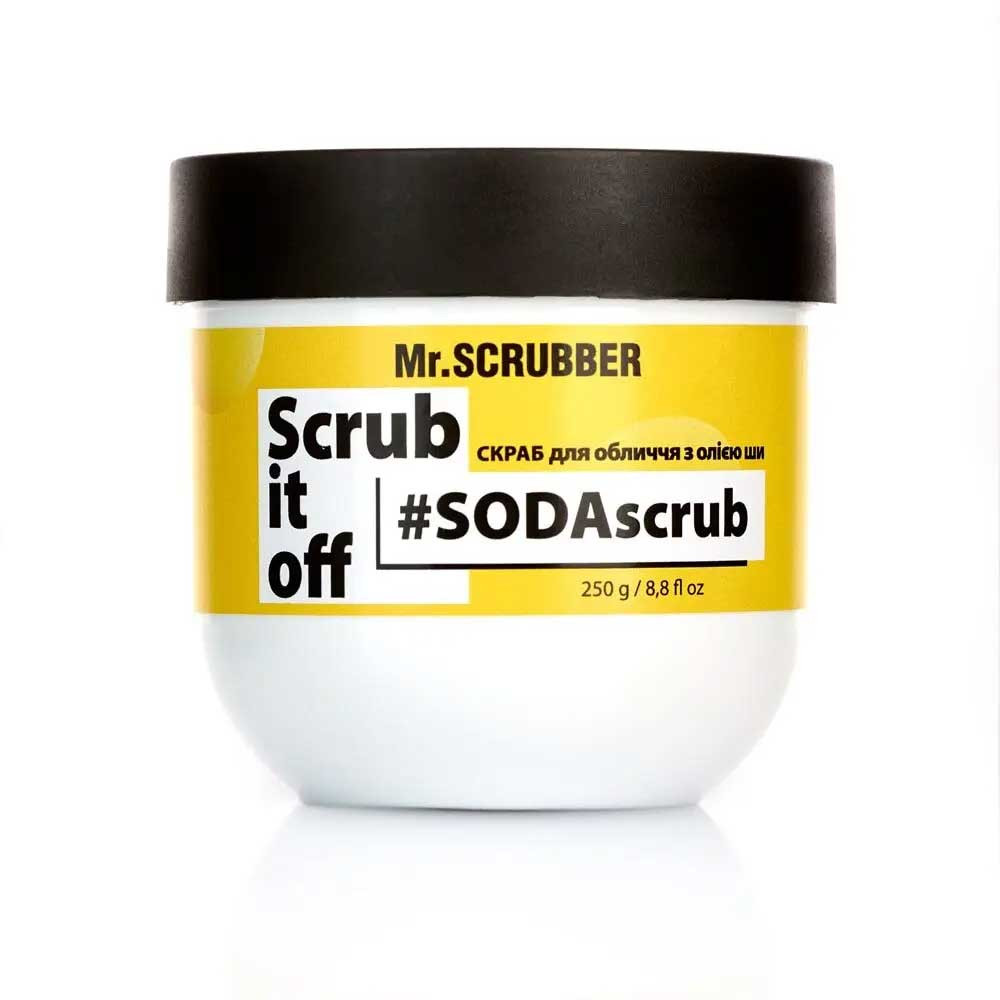 Скраб для лица Soda Scrub Mr.SCRUBBER, 250 гр