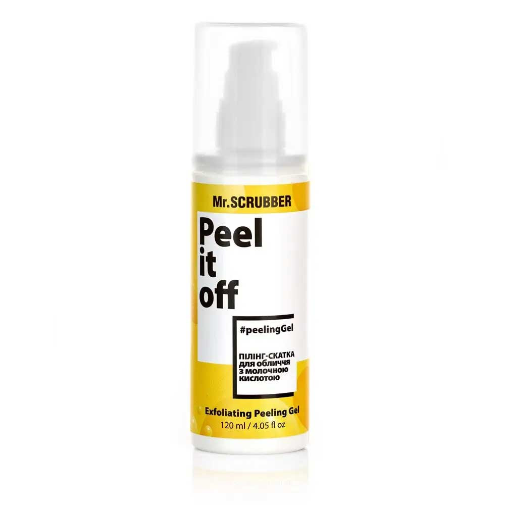 Пілінг-скатка з молочною кислотою Peel It Off Exfoliating Peeling Gel Mr.SCRUBBER, 120 мл