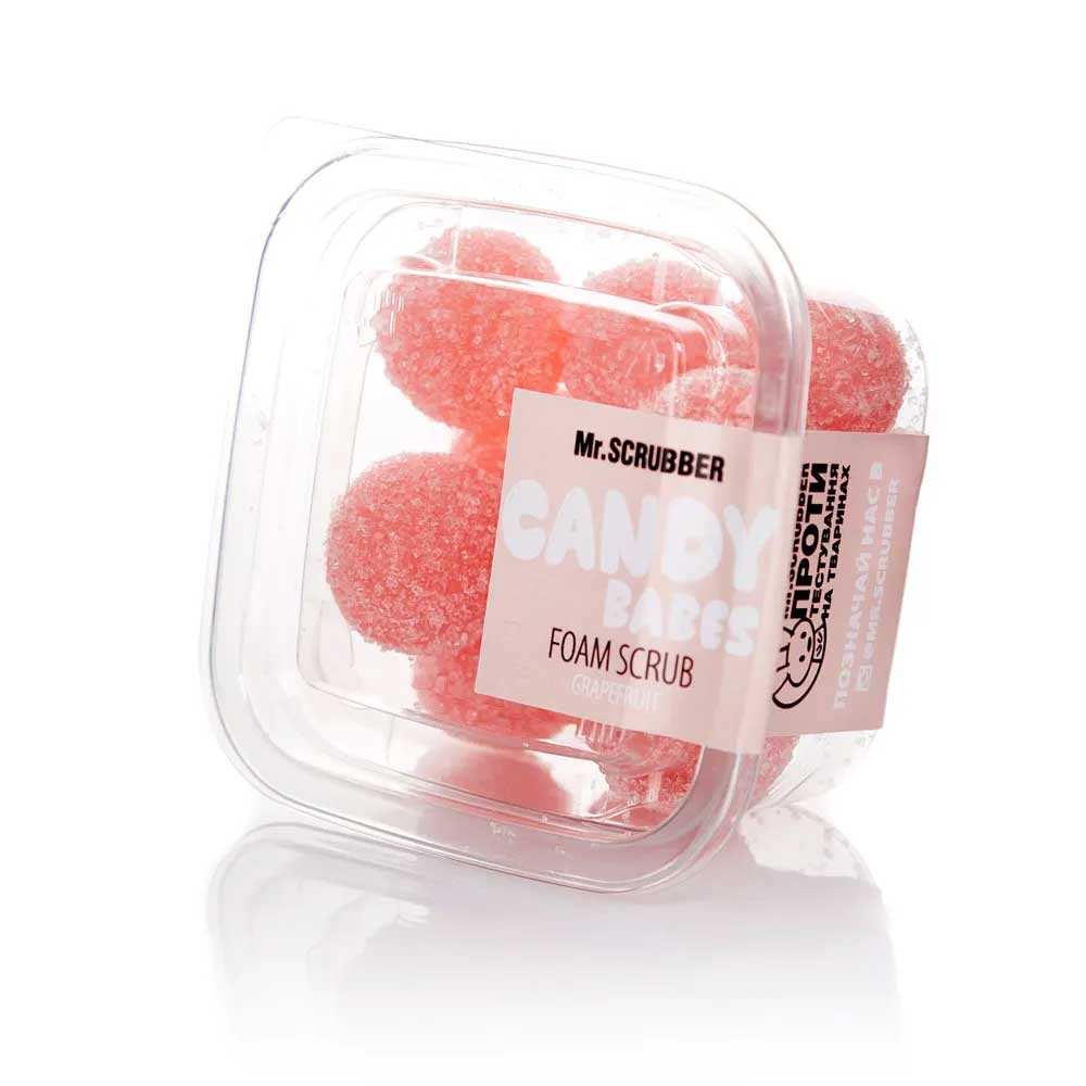 Скраб для тіла Candy Scrub Grapefruit Mr.SCRUBBER, 110 гр на beauty-prof.com Фото 2 Скраб для тіла Candy Scrub Grapefruit Mr.SCRUBBER, 110 гр Фото 2