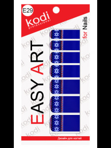 Наклейки для дизайну нігтів Easy Art E29