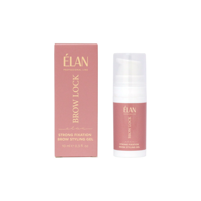 Гель для укладки бровей сильной фиксации BROW LOCK ELAN, 10 мл
