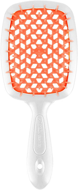 Щітка Superbrush біла з помаранчевим Janeke на beauty-prof.com Щітка Superbrush біла з помаранчевим Janeke